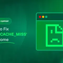 Jak naprawić błąd ERR_CACHE_MISS w przeglądarce Chrome. Ikona dokumentu z zaznaczeniem.