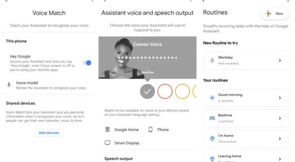 Ustawienia Asystenta Google: włączanie "Hey Google", wybór głosu i tworzenie rutyn. Dowiedz się, jak włączyć Asystenta Google.