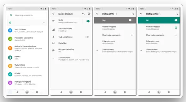 Jak udostępnić internet z telefonu? Zobacz kroki konfiguracji Hotspot Wi-Fi na Androidzie.