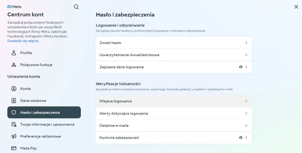 Ustawienia 